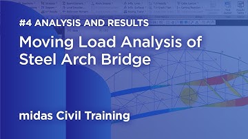 Moving load analysis of arch bridge -4 Analysis and results