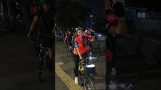 keramas "keseruan rabu malam sepedaan #dahon #biketowork "