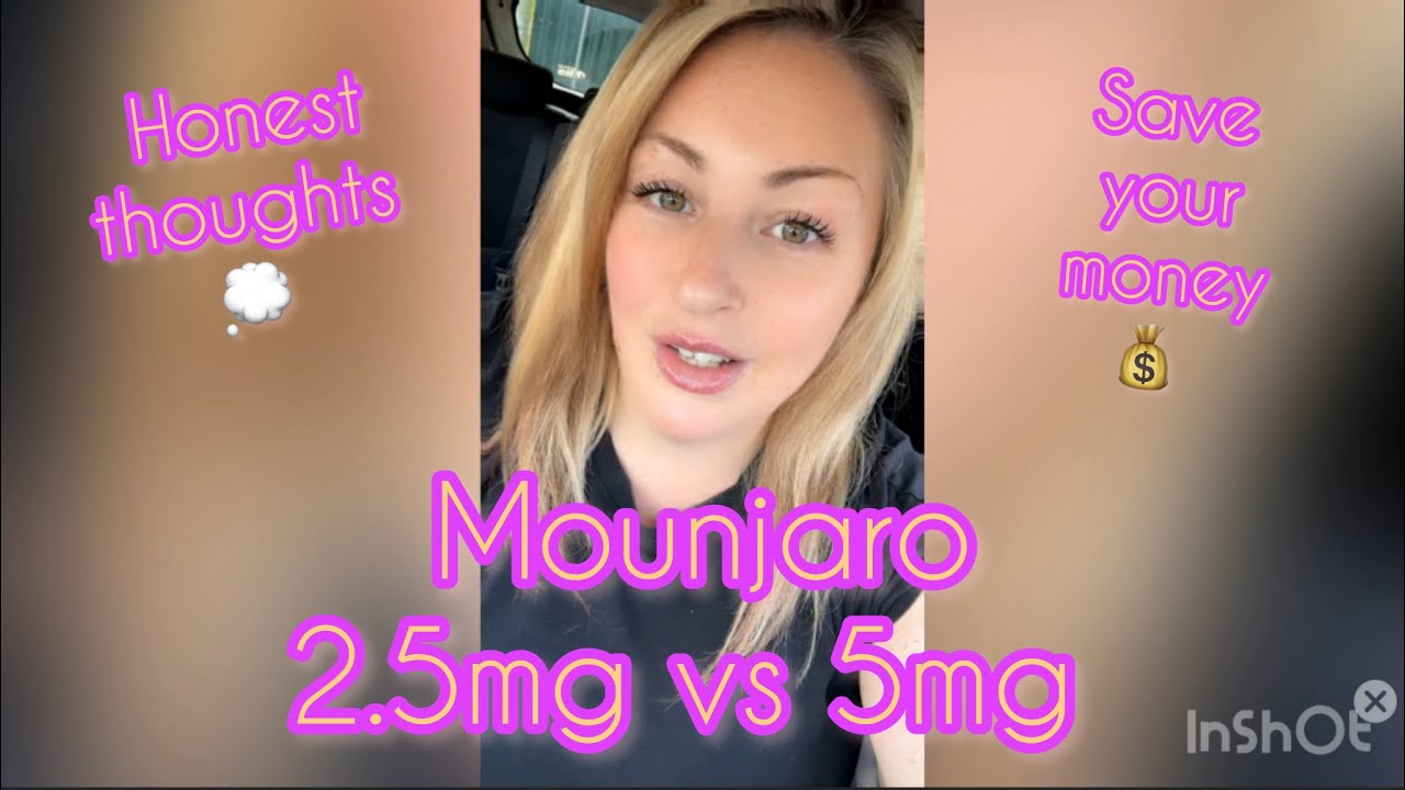 Mounjaro: 2.5mg vs 5mg