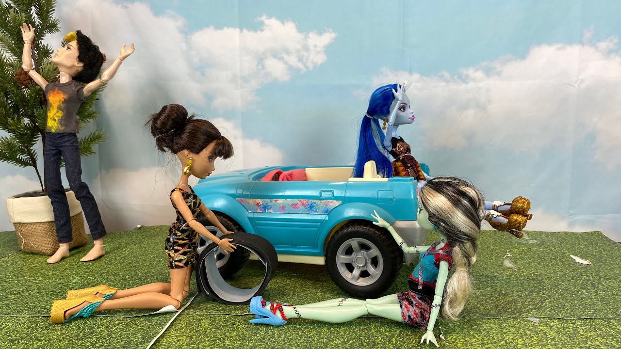 Дорожное приключение. Часть 2. Покадровая анимация по Монстр Хай/Эвер Афтер Хай