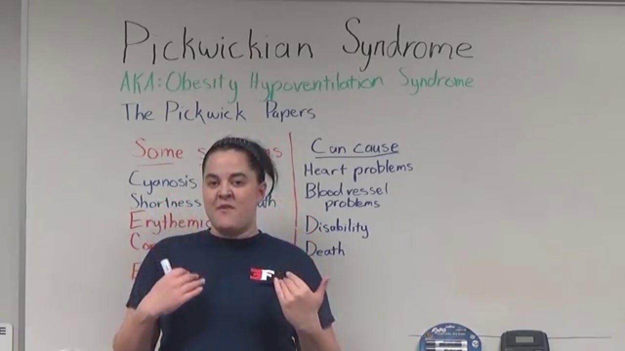 Pickwickian Syndrome (obesity hypoventilation syndrome ) YouTube