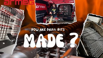 How Are Drill Bits Made ? - Armeg Factory Tour