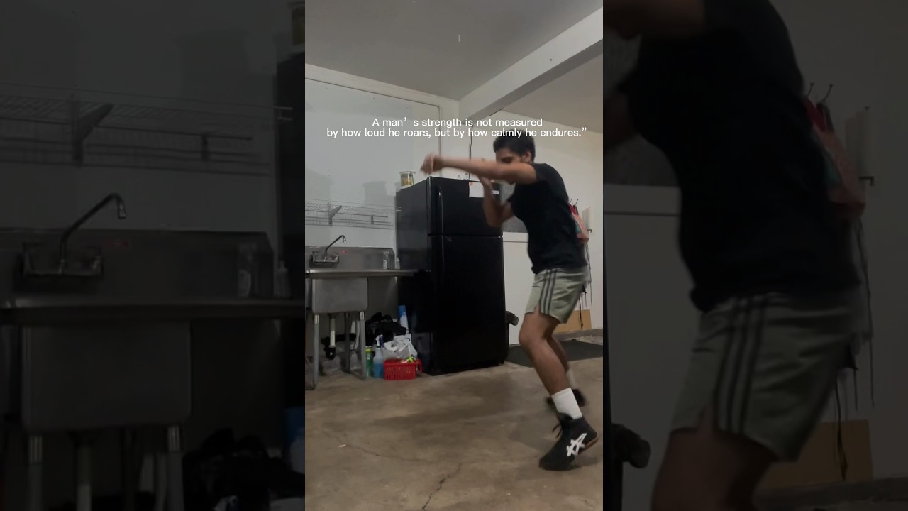 Strength is quiet, controlled, and built through discipline.  