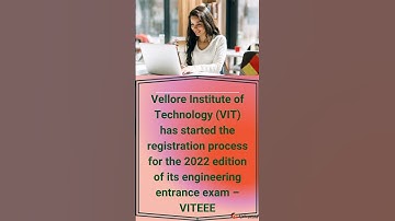 VITEEE 2022 Application Form Released #viteee2022 #viteee #viteeeregistrationform #vitlatestnews