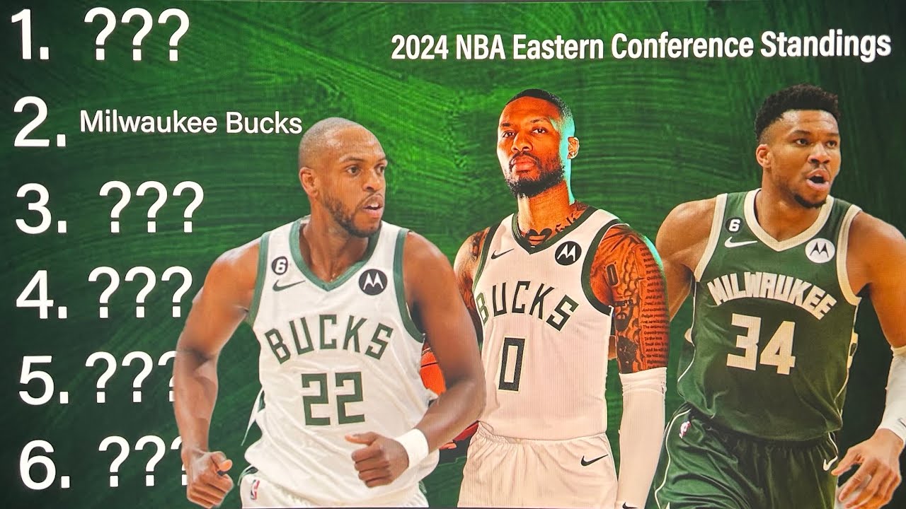 2024 NBA Eastern Conference Standings Predictions YouTube