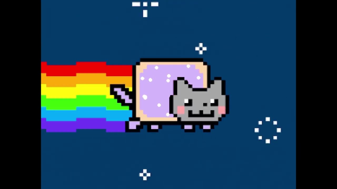Nyan cat but its Iridium da kat
