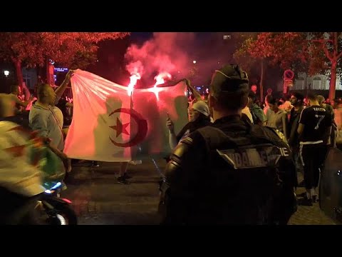 Noche de caos, destrozos y detenciones en Francia
