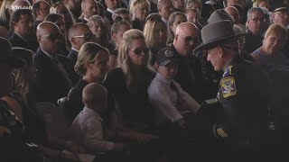 Thousands honor life, memory of TFC Aaron Pelletier for his funeral