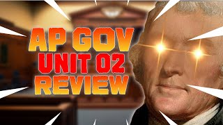 AP GOV Unit 2 Review (Key Terms + Notes)