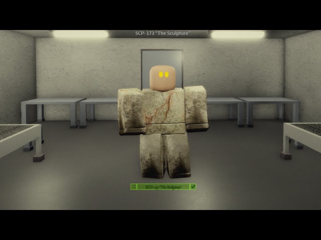 SCP-173: The Sculpture  Roblox Item - Rolimon's