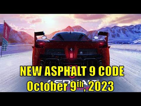 Asphalt 9 - New Redeem Code 10/9/2023 Nintendo Switch FREE 400 TOKENS ...