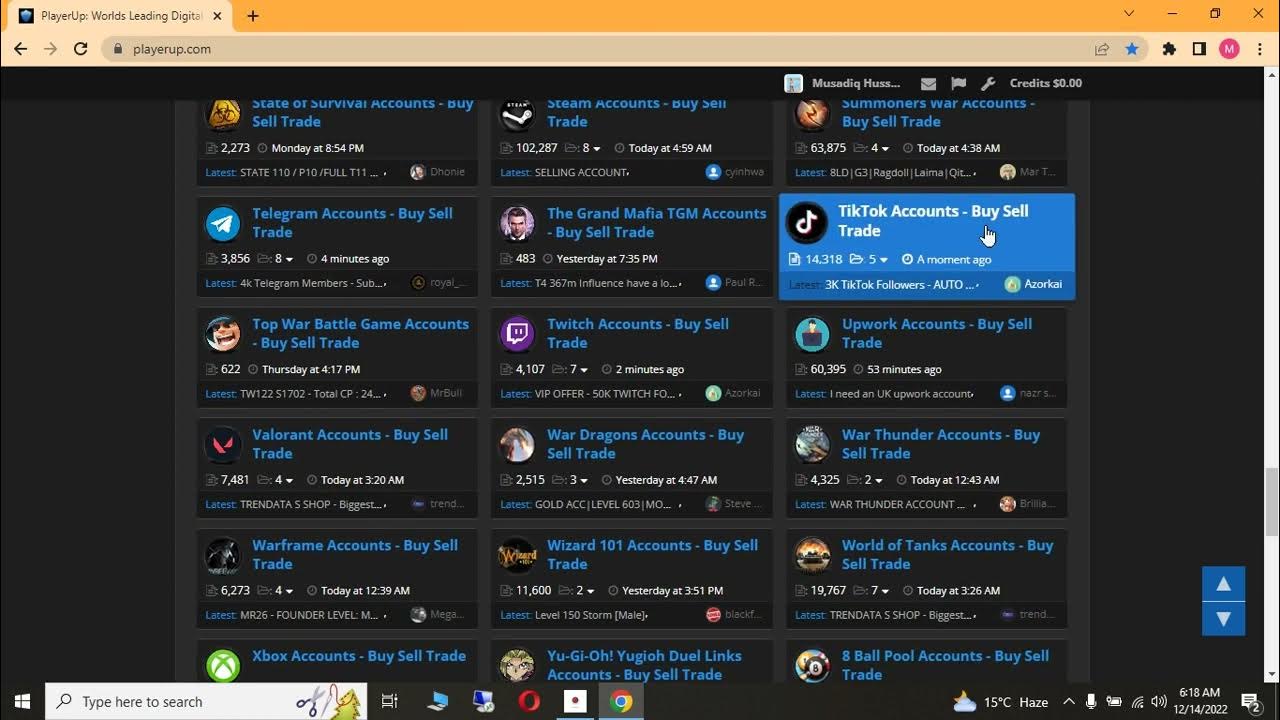 what is playerup buy and selling web YouTube