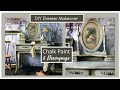 How to Decoupage with Chalk Paint Wash and Glaze