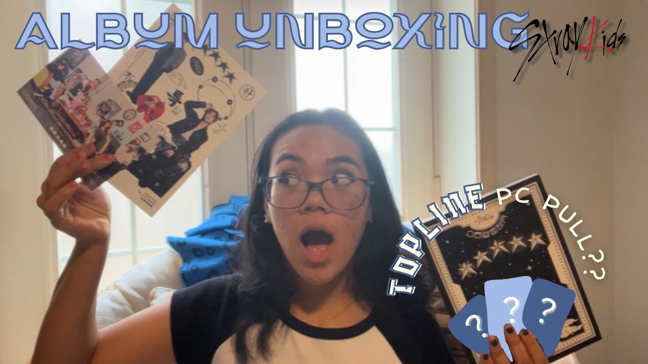 STRAY KIDS 5-STAR (VER. C) ALBUM UNBOXING | bling bling, twinkly eyes, + bus stations