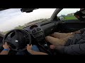 Peugeot 206 RC vs Grande Punto Abarth at Modena Circuit 10.11.2020