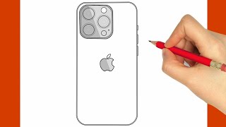 HOW TO DRAW IPHONE 15