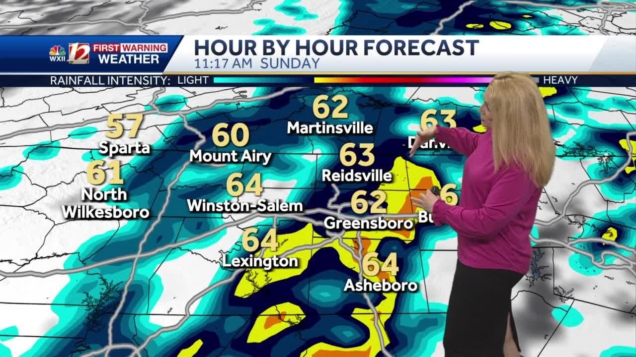 Scattered rain arriving overnight, isolated severe storm threats in ...