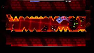 (60Hz) The Hell World by Stormfly 40% (Extreme Demon) Progress #1 | Geometry Dash 2.11