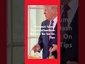 President Trump Receives Door Dash Delivery No Tax On Tips #breakingnews