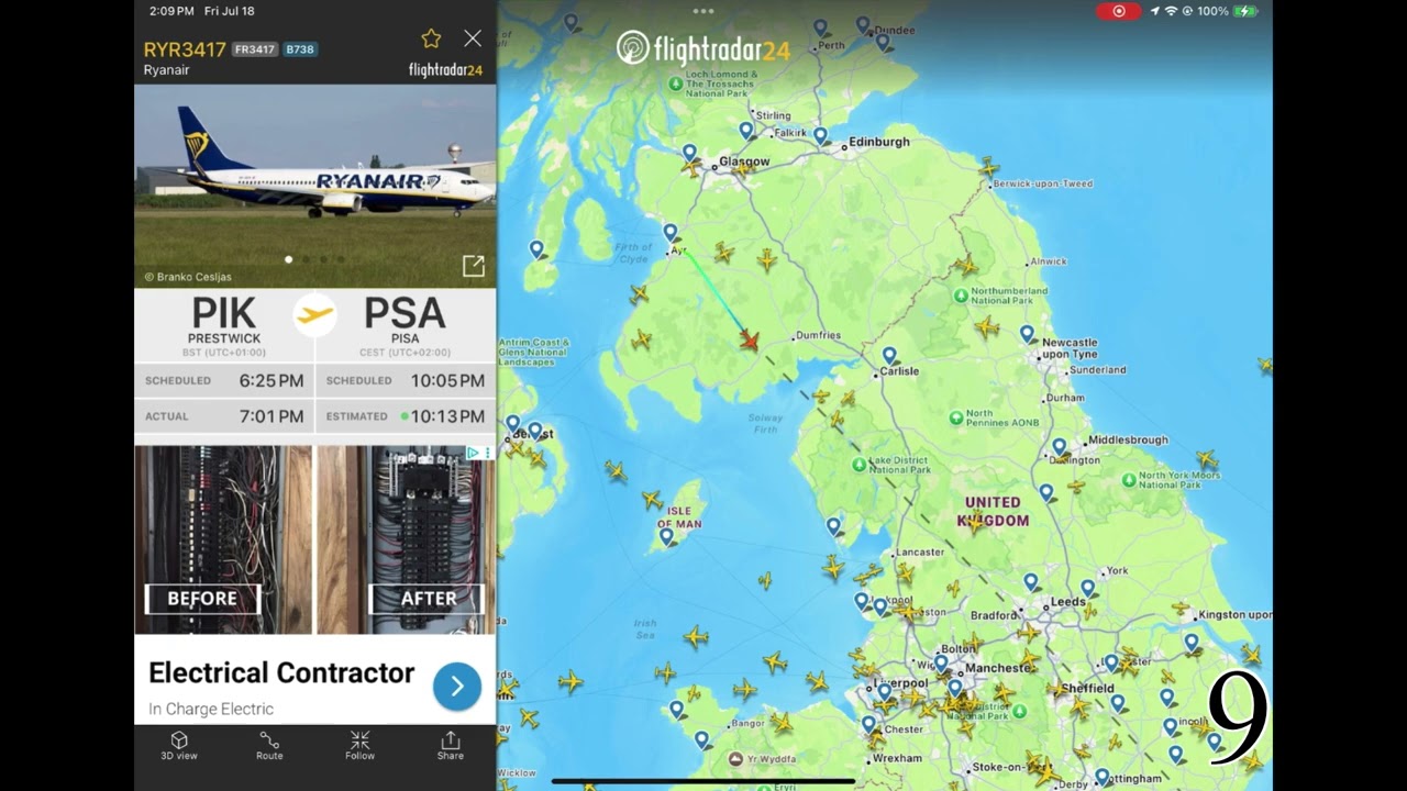 How many Ryanair aircraft can I find in one minute? - Flightradar24 0 subscriber special