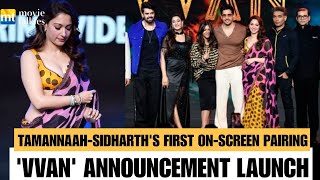 Tamannaah Bhatia Calls Vvan With Sidharth Malhotra A Dream Collaboration Prime Video