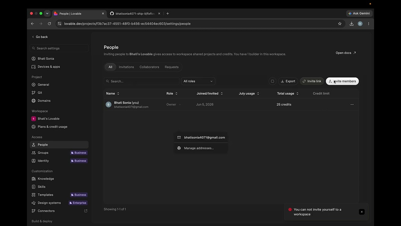 Lovable Share Link Tutorial – Collaborate with Others