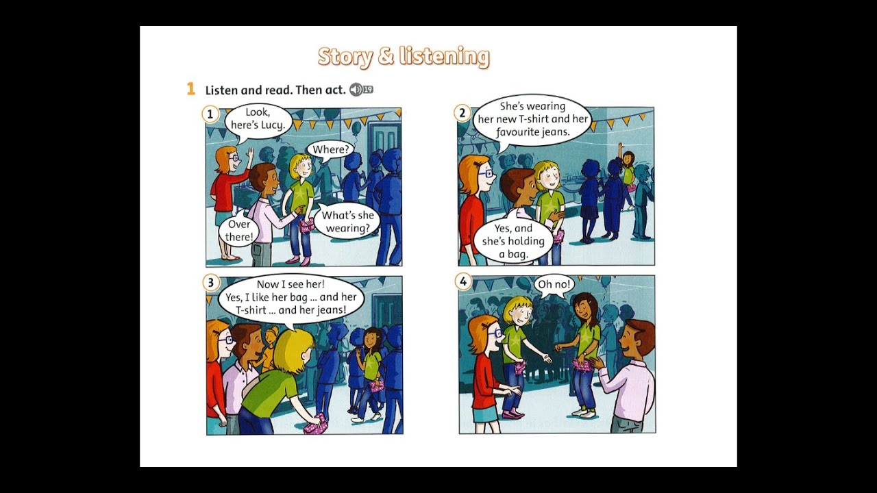 Get Ready For Starters 2nd Unit 5 Story and listening... - youtube