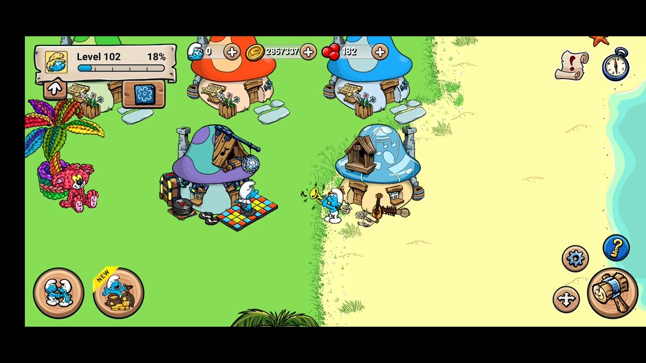 smurfs village game - harmony smurf 9