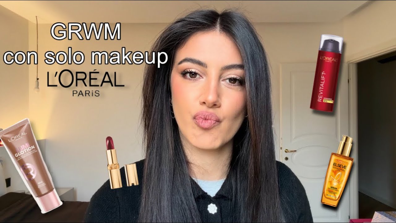 Mi trucco utilizzando solo make-up @lorealparis 🤍 \morrilove