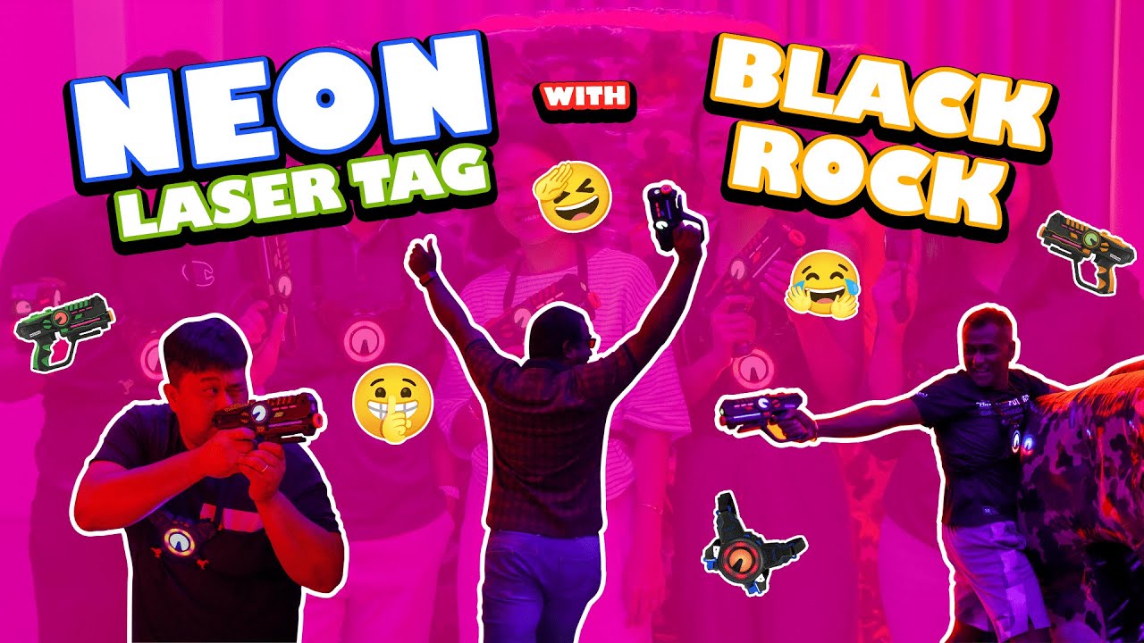 Thrilling Neon Laser Tag Experience with BlackRock | FunEmpireStories