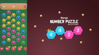 Merge Number Puzzle | Sliding Puzzle Game | Macha Games screenshot 4