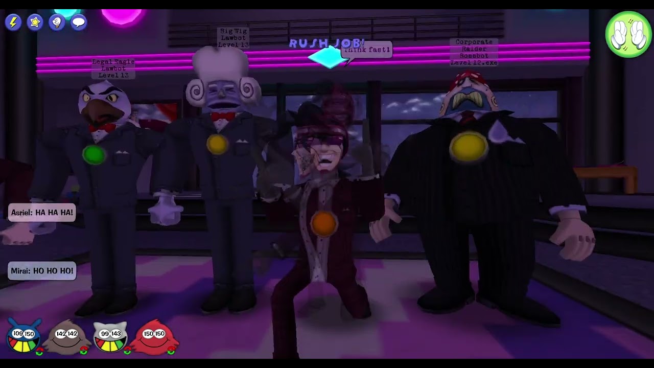 Toontown Corporate Clash Pacesetter OVERCLOCK Clear