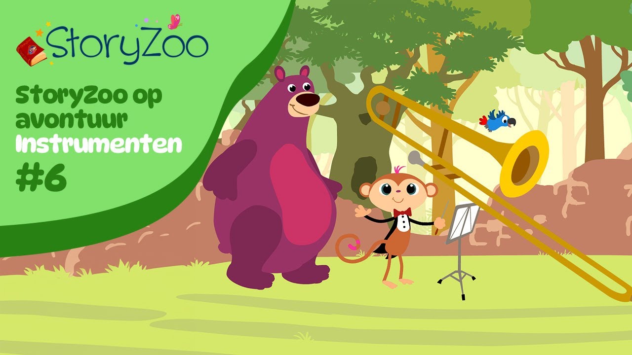 StoryZoo Op Avontuur 😁 | Instrumenten - Trombone 🎵 | Educatieve video's voor kinderen