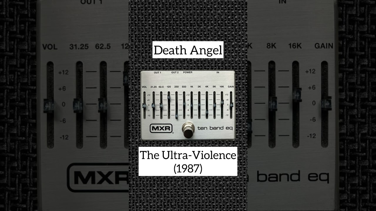 Thrash tones w/ Marshall JCM800 and MXR 10-band EQ 