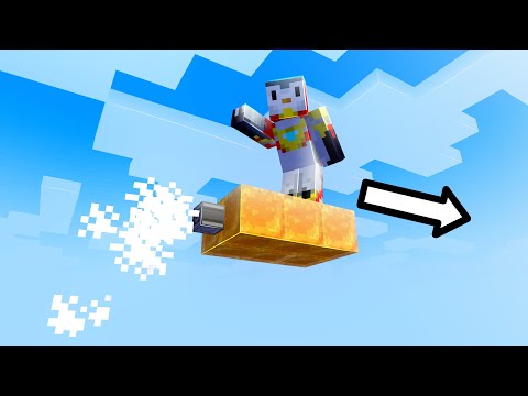 👉 Maquina Voladora con BLOQUES DE MIEL en Minecraft 1.16 | Java y Bedrock !!!👈