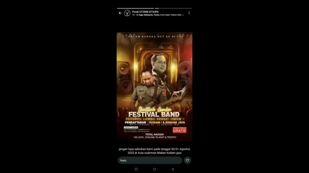Cinta sejati takkan pernah mati - Agus subianto feat pasha ungu / cover Stomb