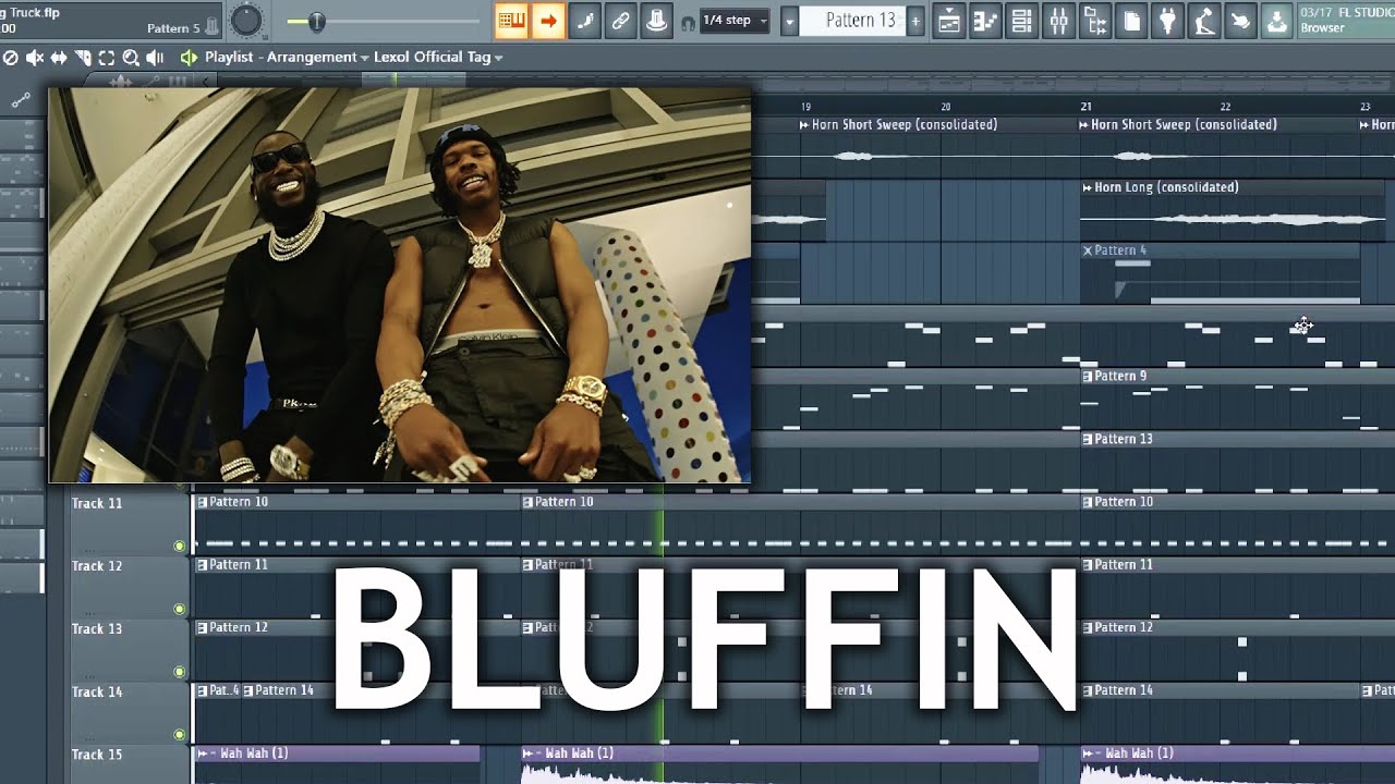 (Free FLP) Gucci Mane ft Lil Baby - Bluffin FL Studio Remake