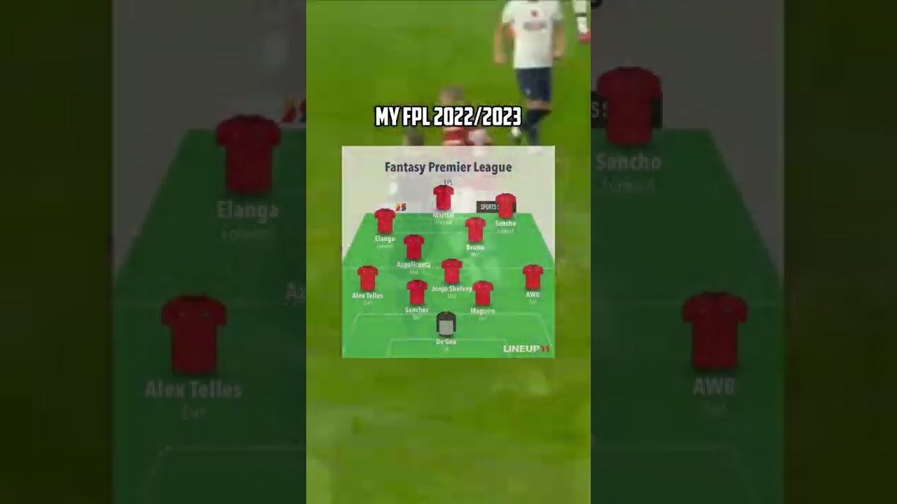 My FPL team 2022/23 season