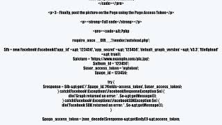 Facebook Graph API SDK v5 - Publishing a picture to a page's Album