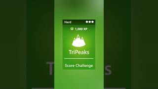 Microsoft Solitaire Collection : Daily Challenge January 15, 2025 - Hard TriPeaks screenshot 5