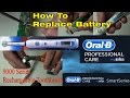 Oral-B Battery Replacement on Triumph 9000/5000 Professional Care Braun Toothbrush