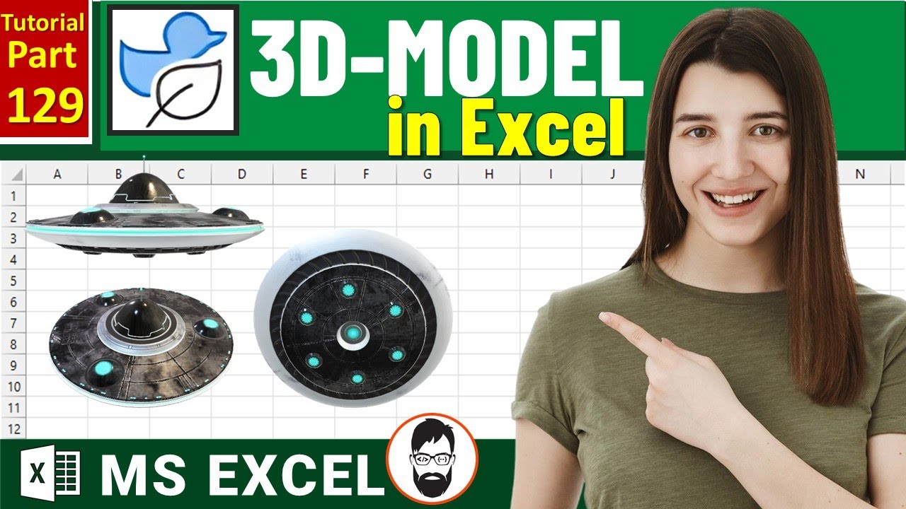 MS-EXCEL-129-Excel 3D Models Tutorial: Animate & Visualize Your Reports ...