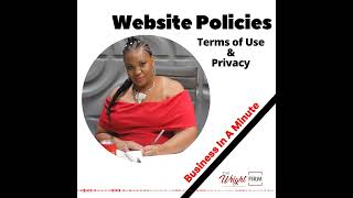 Información Website Policies: Terms of Use & Privacy Guía