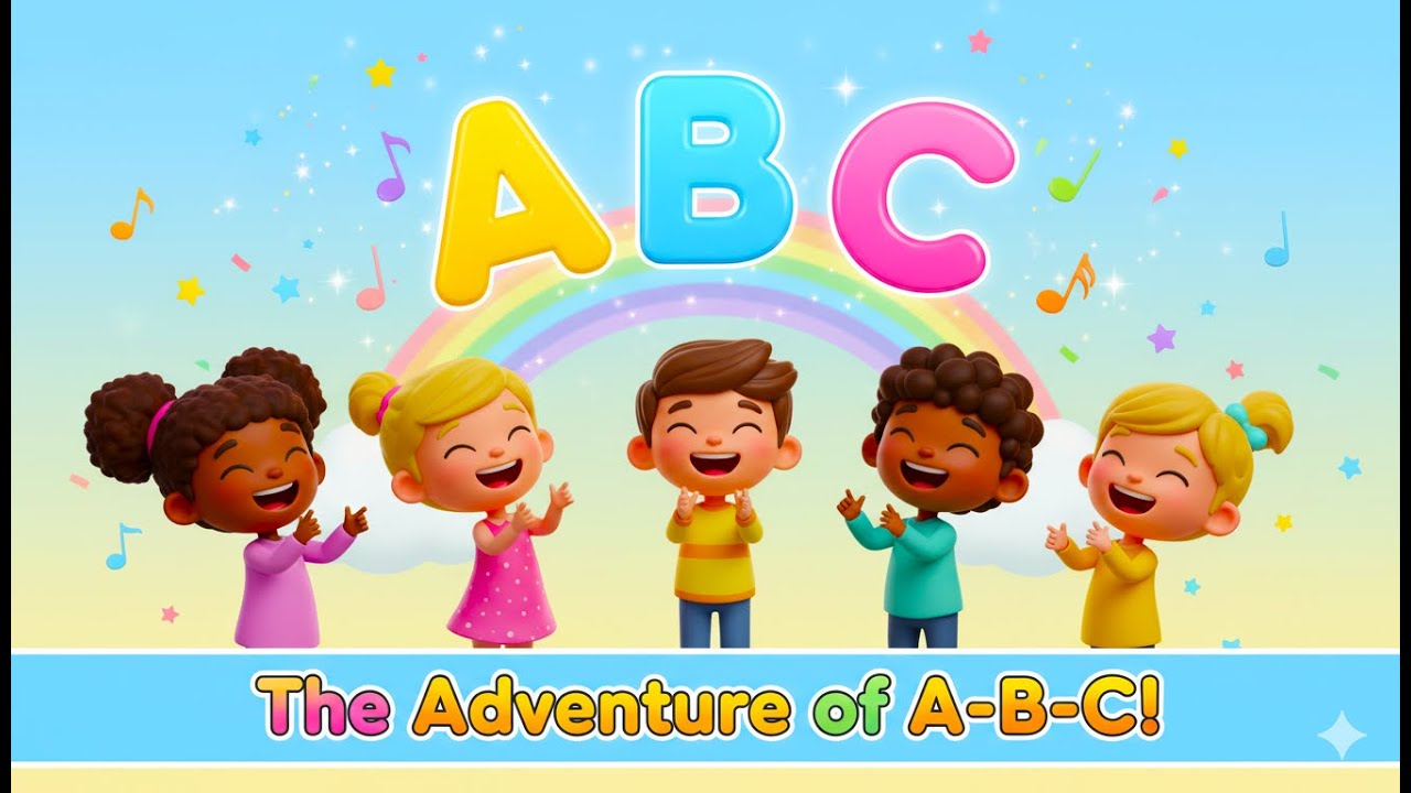 The Adventure of A-B-C | Fun Learning ABC Nursery Rhyme & Kids Song ...