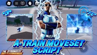 *NEW* 🏃🏾⚡️A-TRAIN MOVESET SCRIPT OP | NO STUN | 2X SPEED | CUSTOM | VFX | SFX Profile