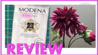 MODENA,  Cold Porcelain Clay for Flowers: All You Need to Know ( ...is in my REVIEW)