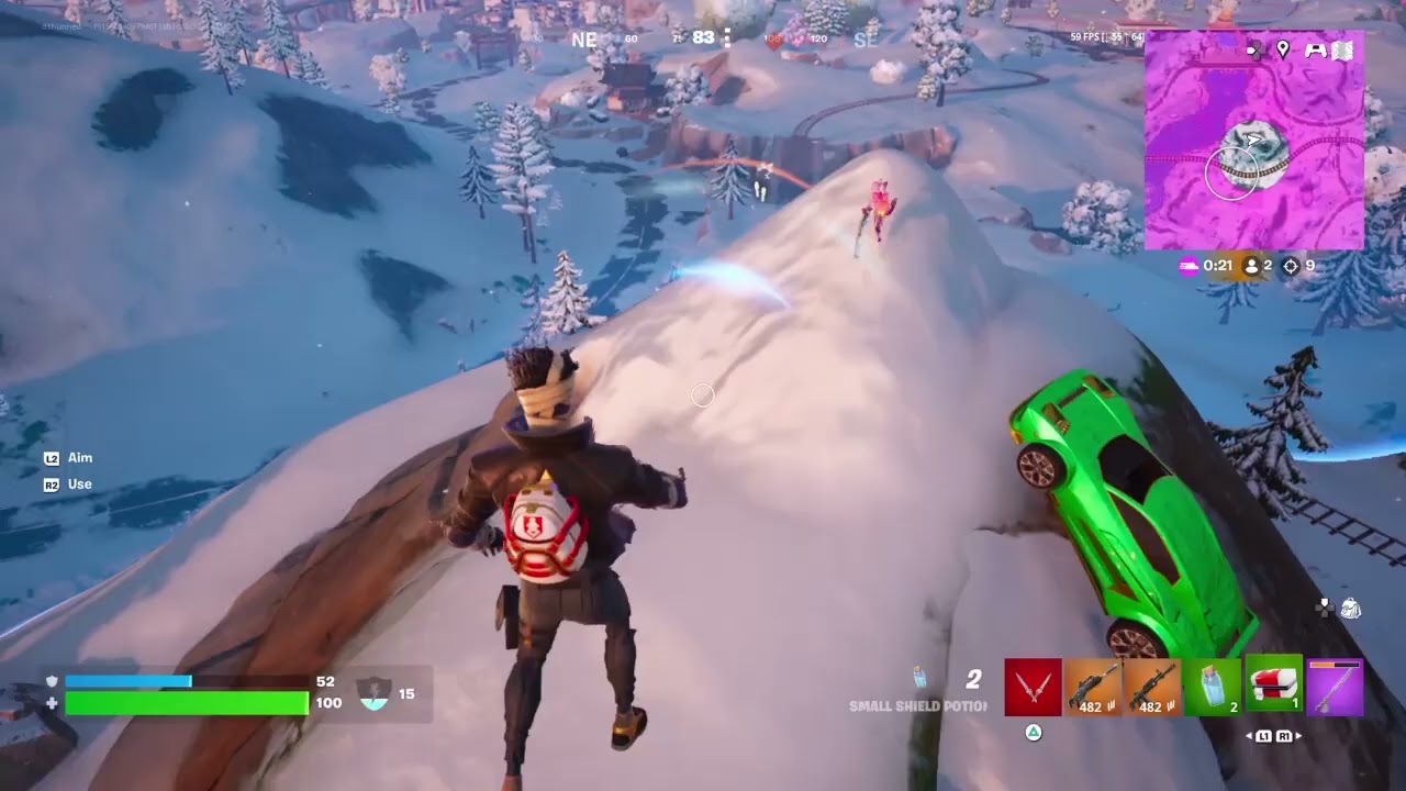 Fortnite KINETIC VS TYPHOON BLADE