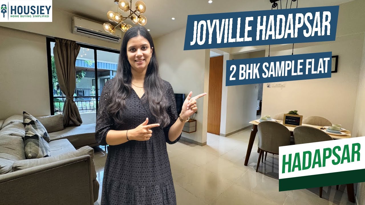 Joyville Hadapsar by Shapoorji Pallonji | 2 BHK Sample Flat Tour [2025] | Price, Location & Review