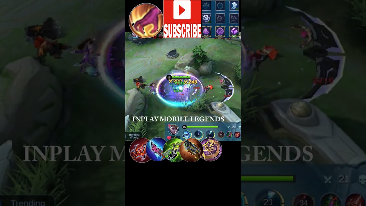 EZ MANIAC BUILD | INPLAY MOBILE LEGENDS 