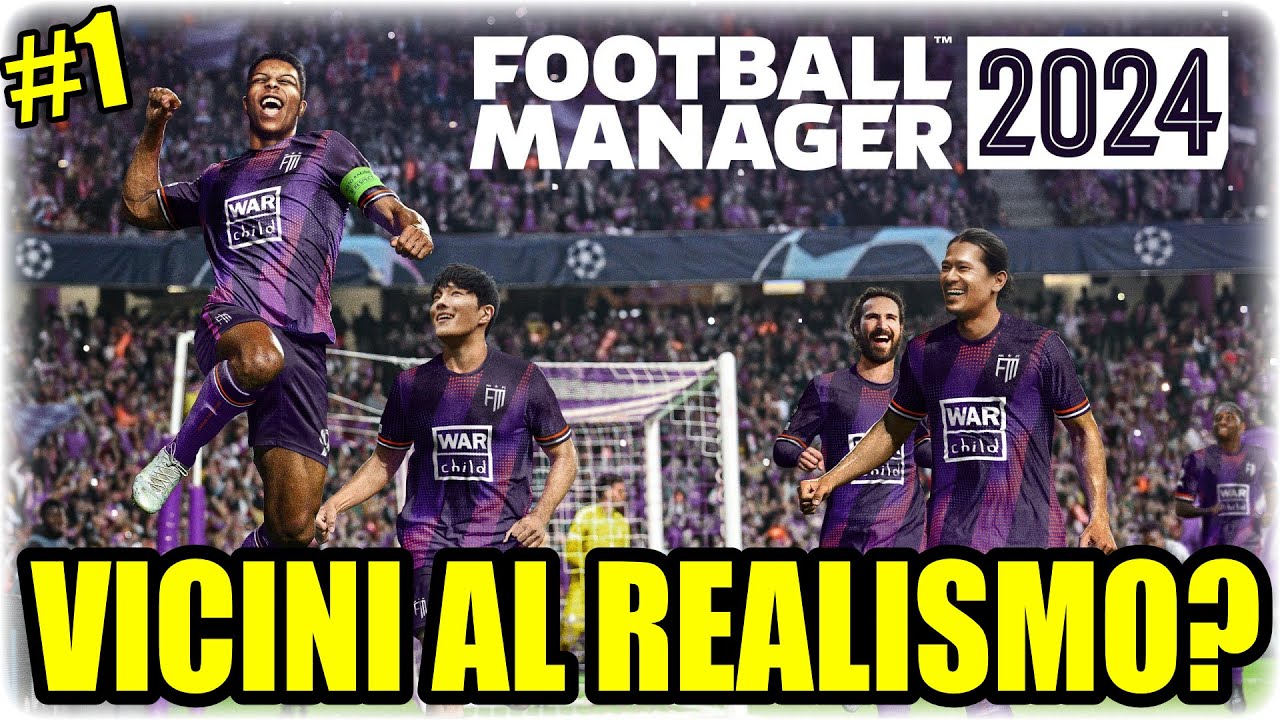 UN GAMEPLAY MOLTO PIU' REALISTICO Football Manager 2024 - YouTube